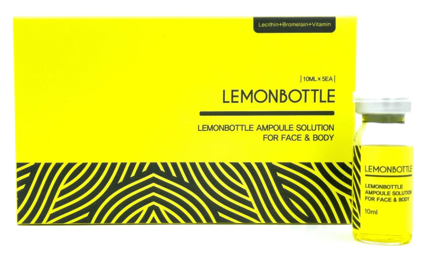 Lemon Bottle Vial