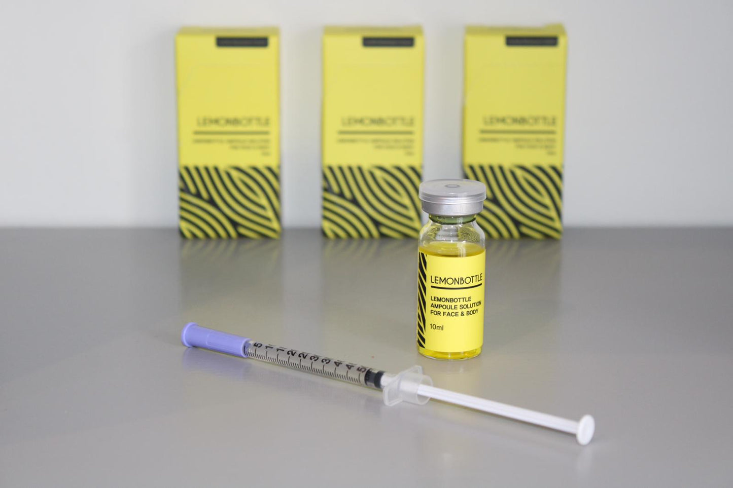 Lemon Bottle Vial